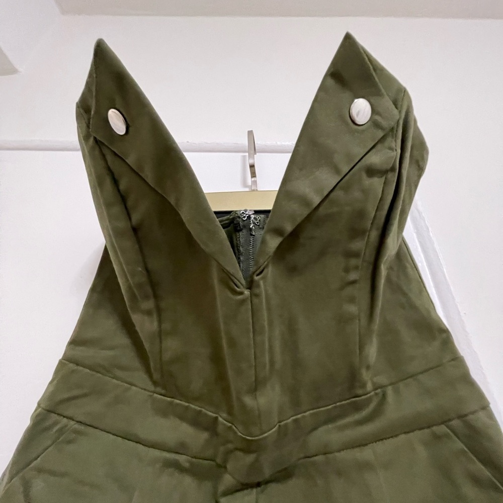 Hot Army Green Sexy jumpsuit